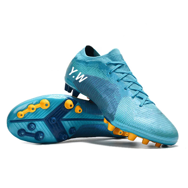 New Arrival Men Cleats Soccer Boots High Top Soccer Boots Sneakers Football Shoes Turf Futsal Outdoor Football Shoes