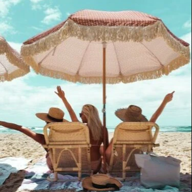 Китайский завод экологически чистый материал индивидуальный логотип печать зонтик деревянные зонтики кисточки пляж //