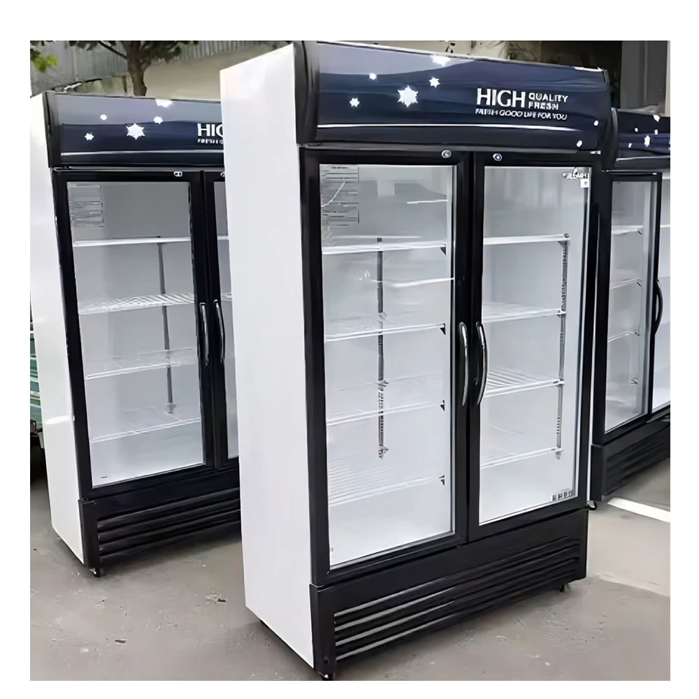Frigidaire двухдверный холодильник pepsi 220 В вертикальный со стеклянной дверью для напитков супермаркета