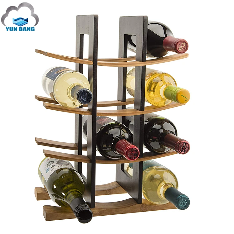 Environmentally friendly classic bamboo wine rack wine rack