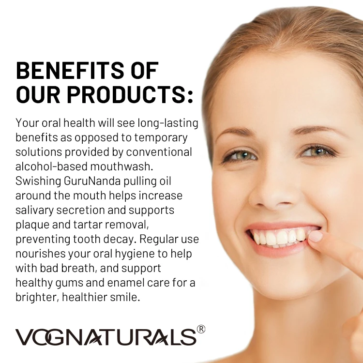 Private Label Coconut Oil Pulling For Teeth, Freshens Breath Teeth Whitening Pulling Oil Mouth Wash