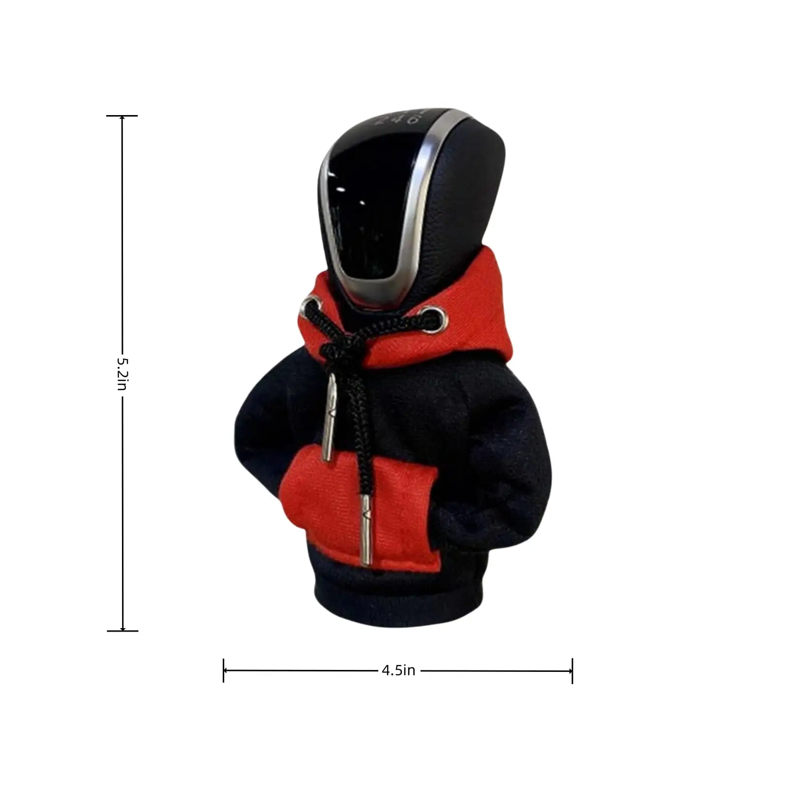 Automotive Interior Accessories Fashionable Hooded Shirt Shift Knobs Mini Hoodie Car Gear Shift Cover