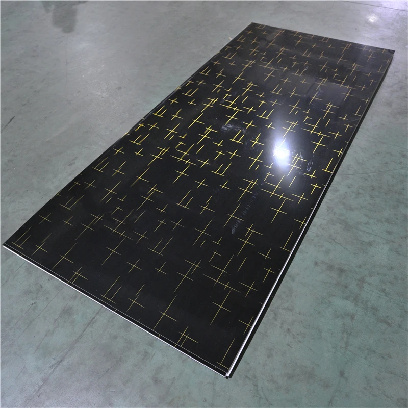 Professional Supply  Uv Marble Sheet Production Line Pvc Marble Sheet Tv Wall Pvc Uv Board