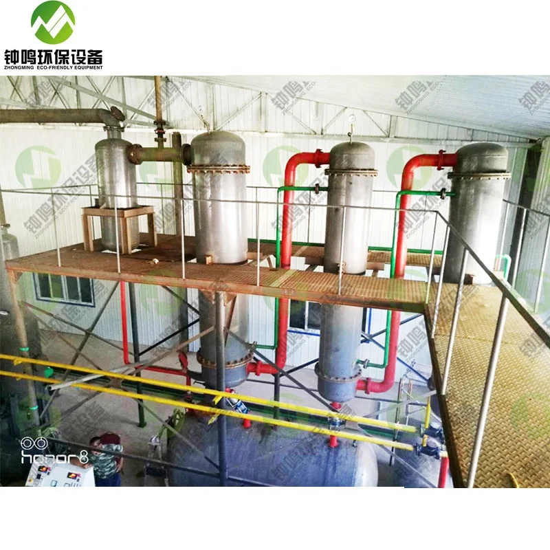 
Scrap Tyre Pyrolysis Oil Machinery 