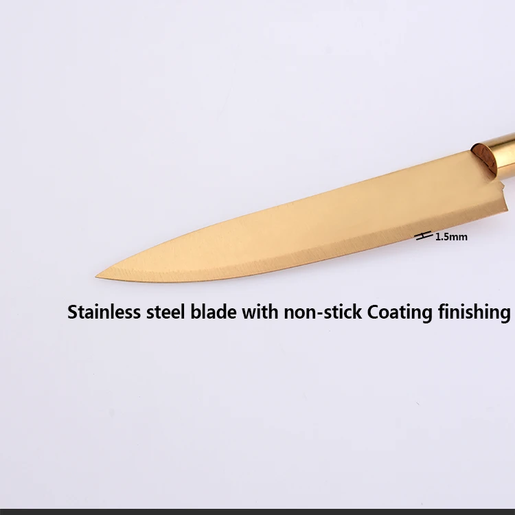 Custom Professional 6pcs Hand Forged Kitchen Knife With Color Box Family Commercial Kitchen Knife Set