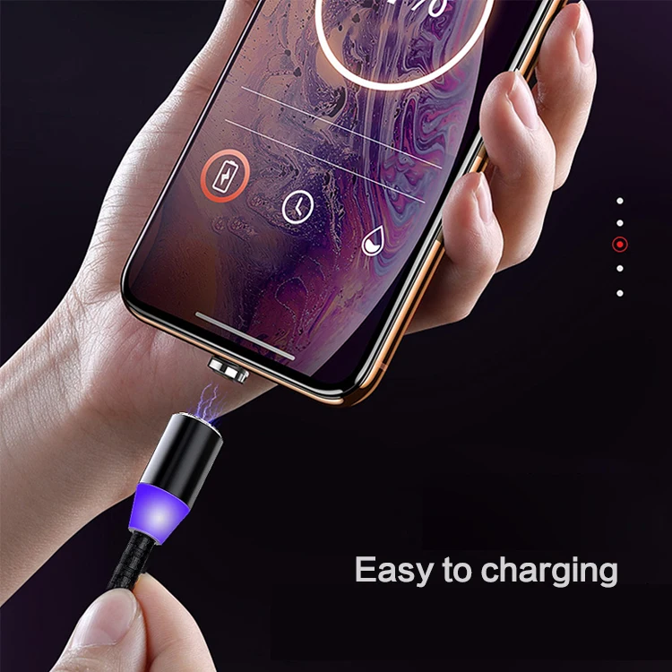  Магнитный зарядный кабель 3 в 1 магнитный Usb-кабель для iPhone Type C