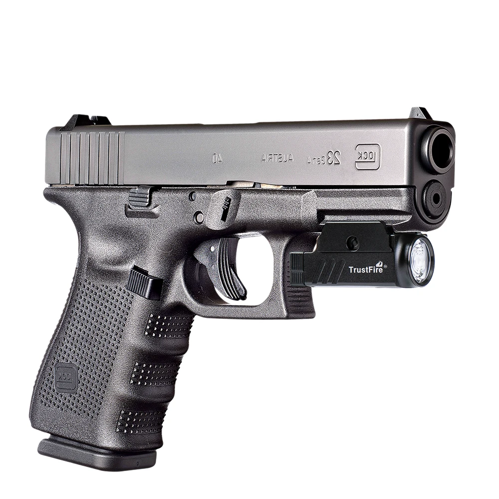  Популярное оружие Trustfire Gm23 для самообороны 800Lm ручной фонарь Тактические Полицейские