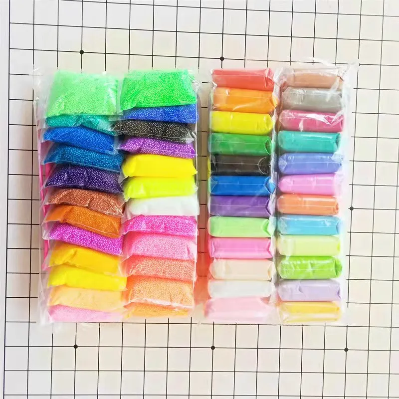 Оптовая продажа, Нетоксичная детская мягкая глина для моделирования 12/24/36 цветов для детей, игрушки ручной работы, пластилин