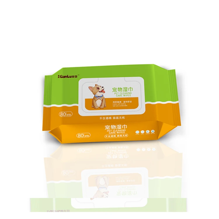 New Pet Toothbrush Wipes For Dog Cat Dental Teeth Ear Eye Cleaning Breath Fresh Toy Wet Pet Wipes