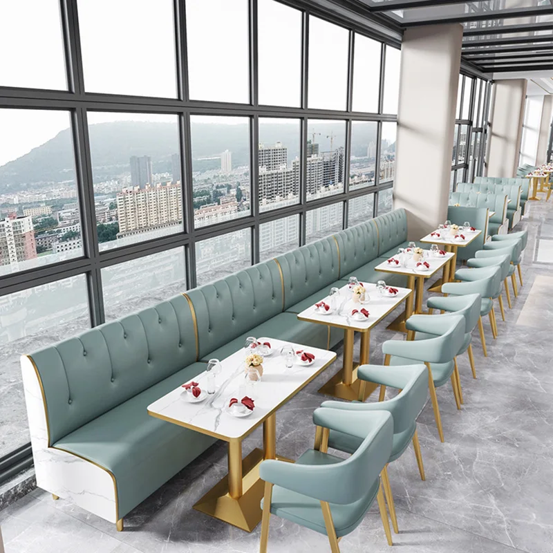 Wholesale Modern Design Restaurant Cafe Furniture Iron Dining Tables And Chairs Set