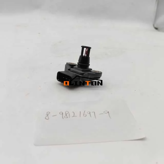 Excavator Intake Pressure Sensor 8-98121697-0 8981216970 VOE8981216970 For 4HK1 6HK1