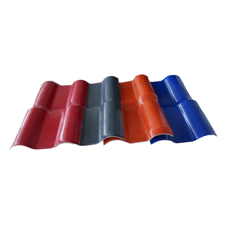 ASA Flexible Plastic Corrugated Roof Tile  Pvc Roofing Sheet For Warehouse Farm