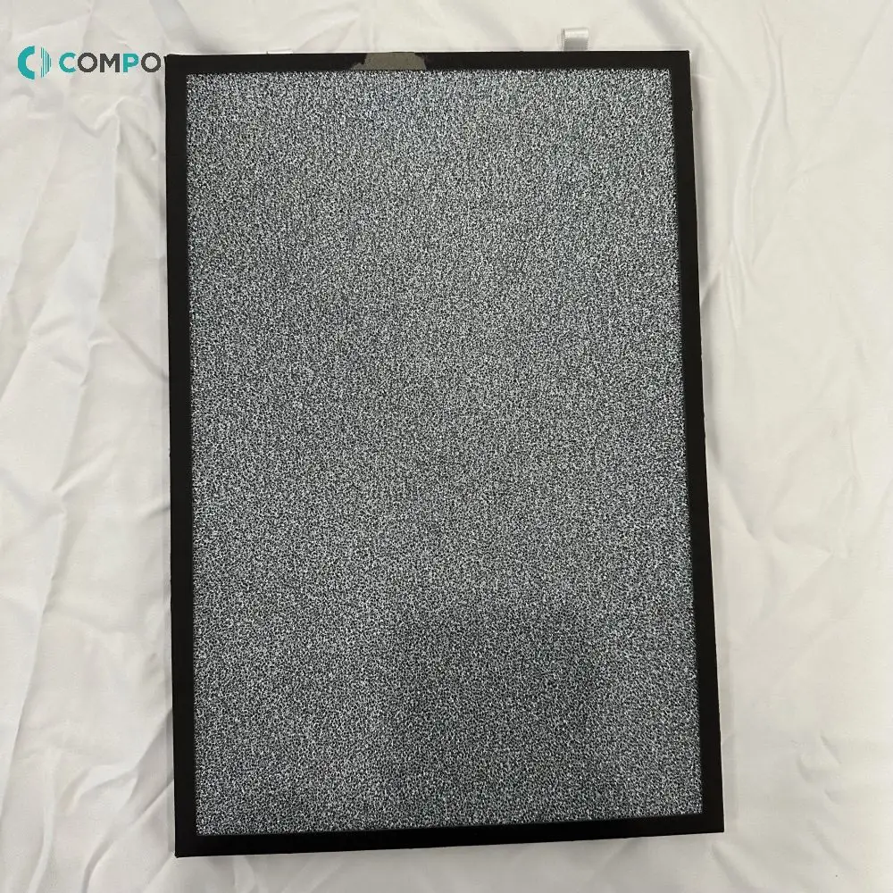 Photocatalyst  with activated carbon air purifier filter element  composite  air purifier filter