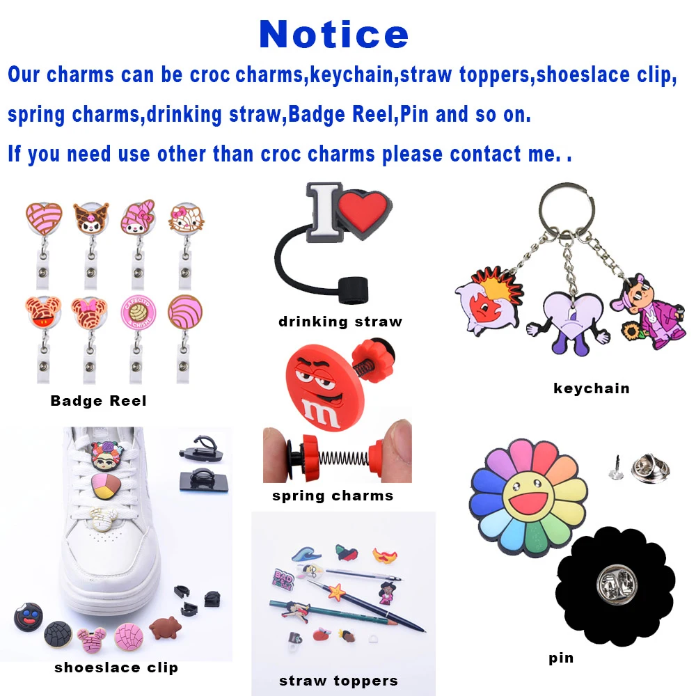 hot selling soft rubber lucky shoe charm charms shoes decoration summer hawaii series custom carton