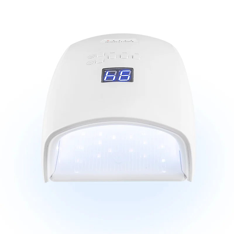 Diamond Shaped 48w dryer Wireless rechargeable battery Manicure tools UV Lamp LED Nail Lamp