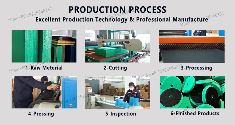 car paint polish products hand polishing machine detailing foam buffing pads bevel edge wax sponge auto cr  buffer polish pad