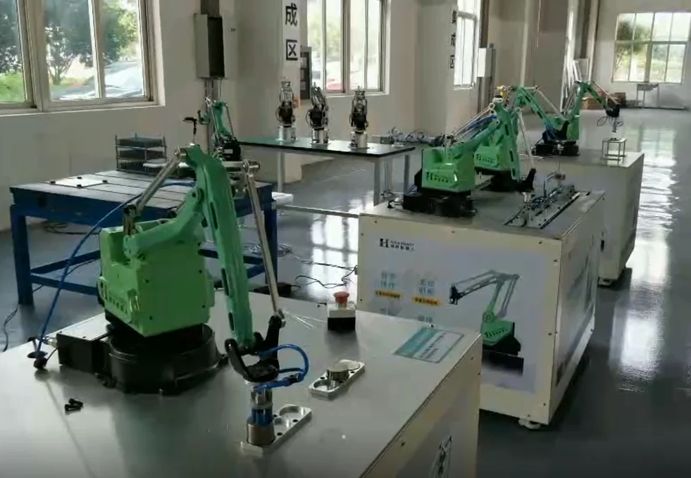 Automation industrial robotic manipulation industrial 4 axis mini robotic arm