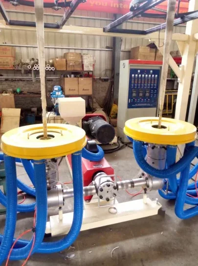 700m 900 mm double single winders  double head blown film machine