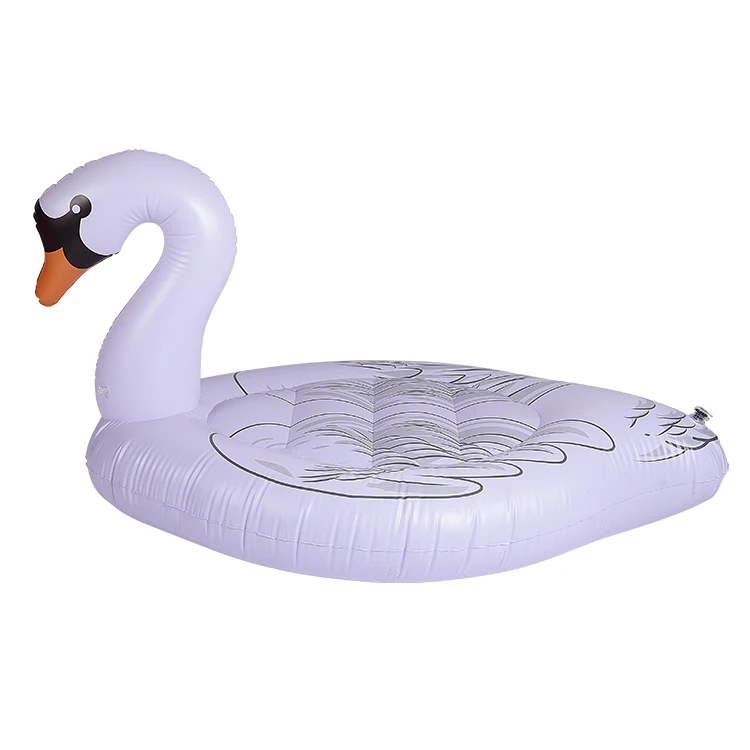 Custom Inflatable animal floats pool inflatable pool floats floating lake lounger Inflatable swan floating bed