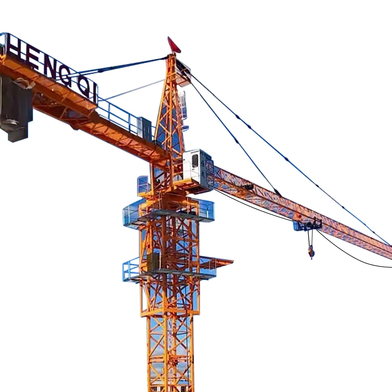 Customized 40m 50m 60m 80m jib tower crane multi-model tower crane sells well in South Africa