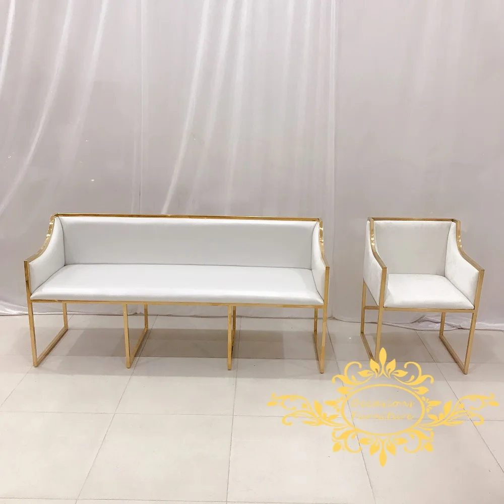 Wedding and Events Sofa Furniture 3 seat 1 seat available