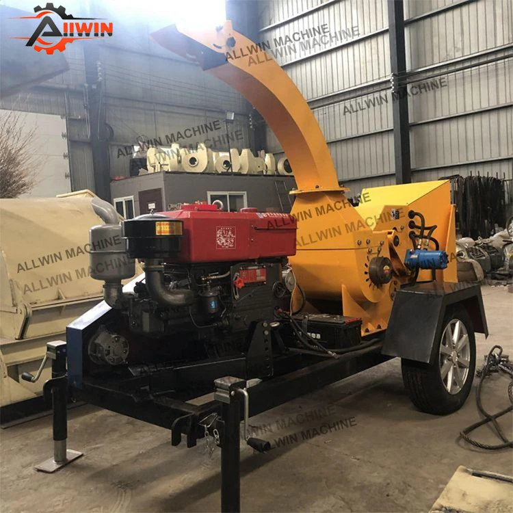 Self Feeding 15HP Wood Branch Chipper for Garden and Farm Wood Chipper for Tractor