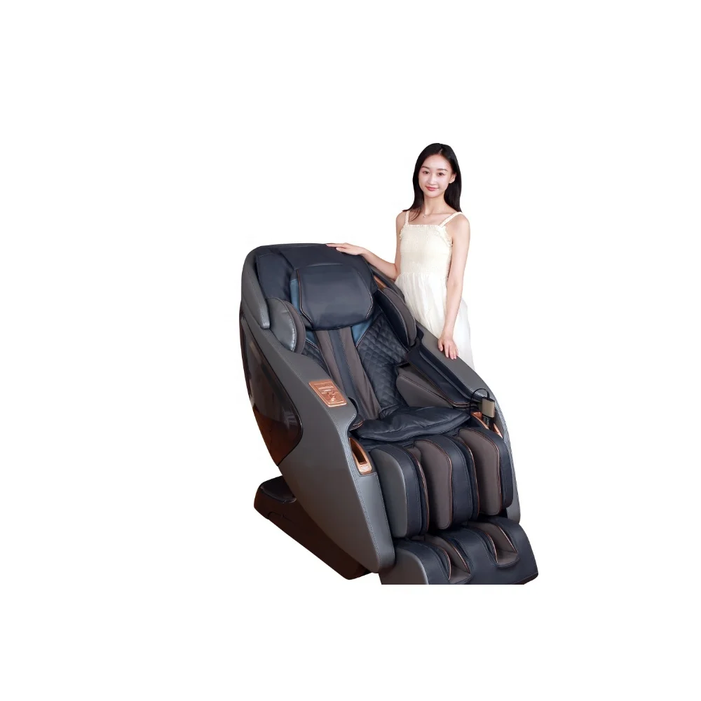 Wholesale kursi pijat elektrik Roller Massage Chair Adjustable 4D Electric Salon Massage Chair Zero Gravity Luxury For Mall