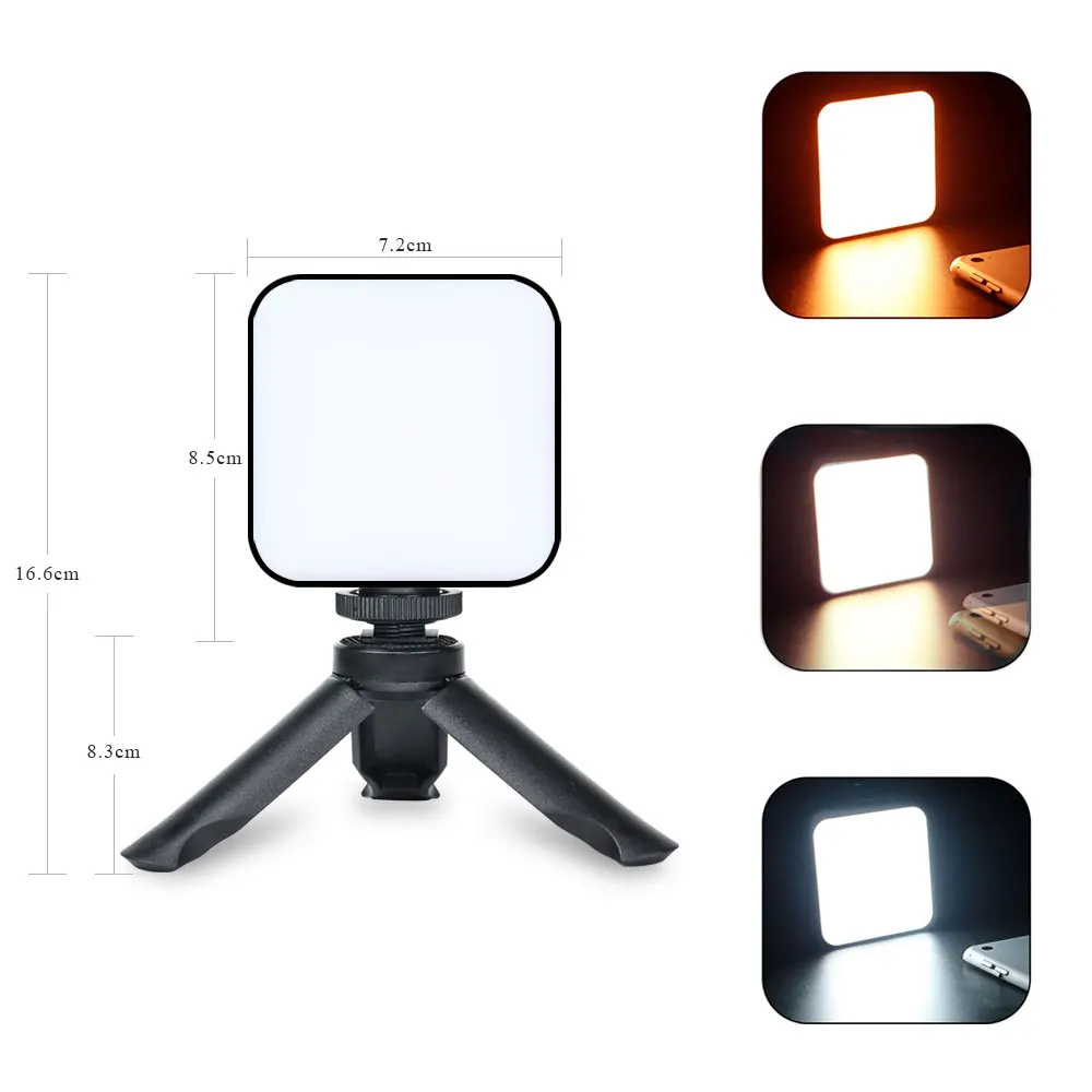 Hot Sale Tiktok Video Conference Dual color Dimmable Clip On Computer Laptop Led video Light