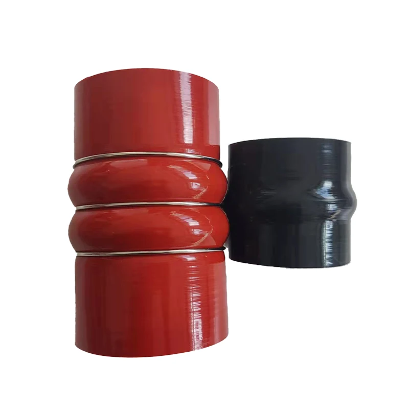 Heat-resistant Oem Charge Air Cooler Hose Reinforcement Turbo Intercooler Truck Hump Silicone Hose For Truck Parts