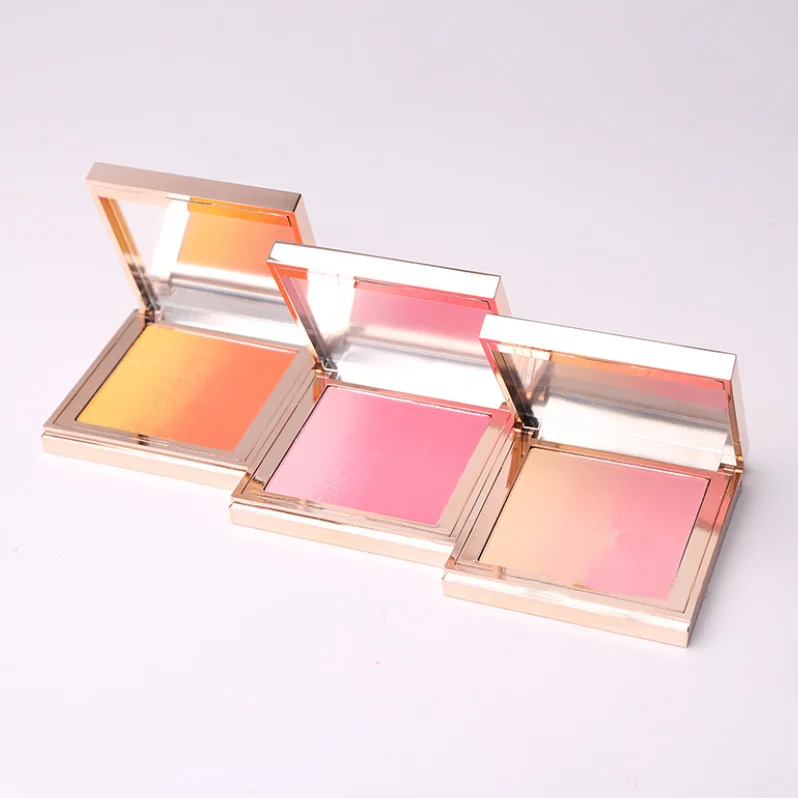 
Private Label Face Makeup Blush Cheek Rouge Minerals Pressed Powder Blusher With Blusher Packaging 