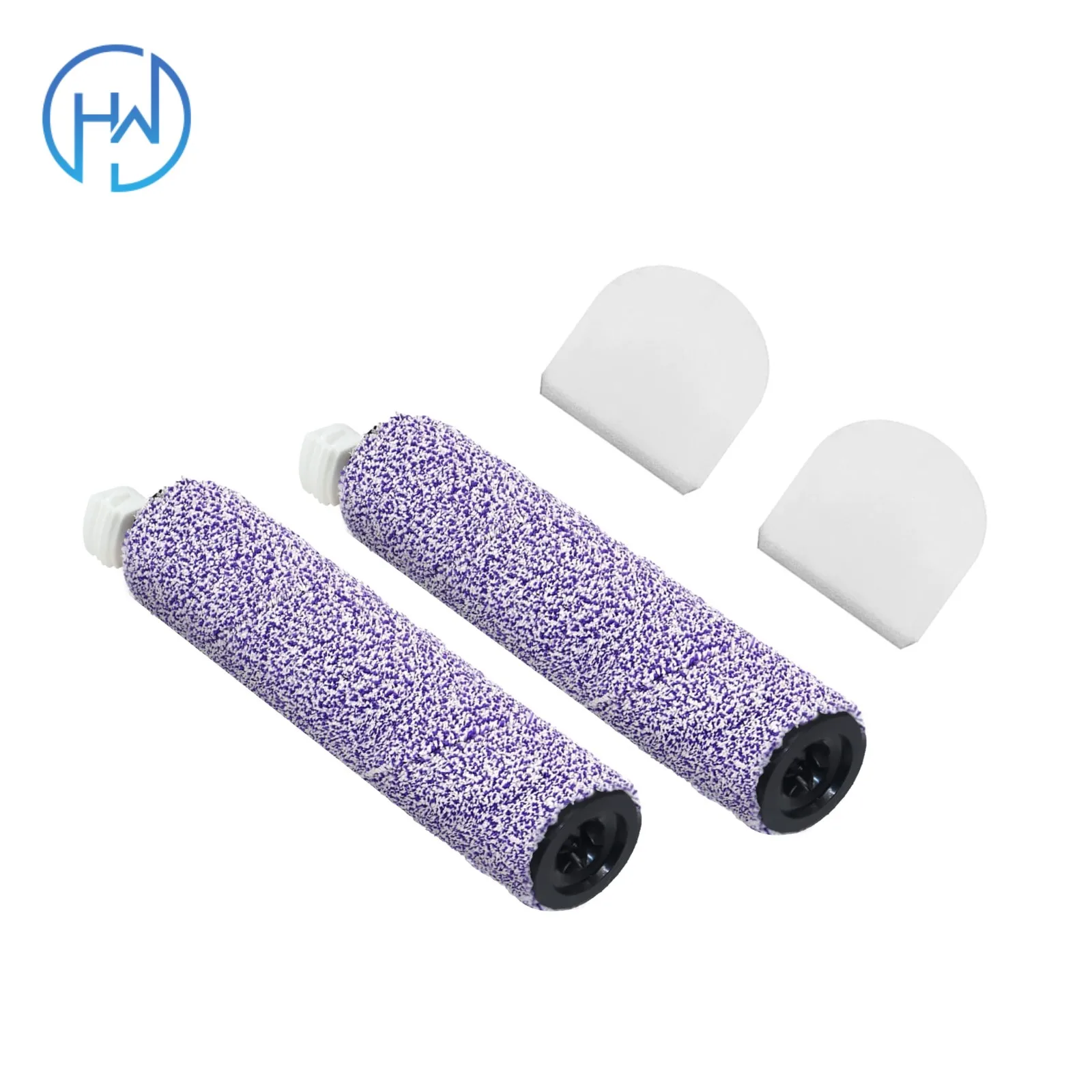 Fit For Sharks WD100 WD101 WD200 WD201 Vacuum Cleaner Replacement Part Floor Soft Roll Brush and filter Accessories