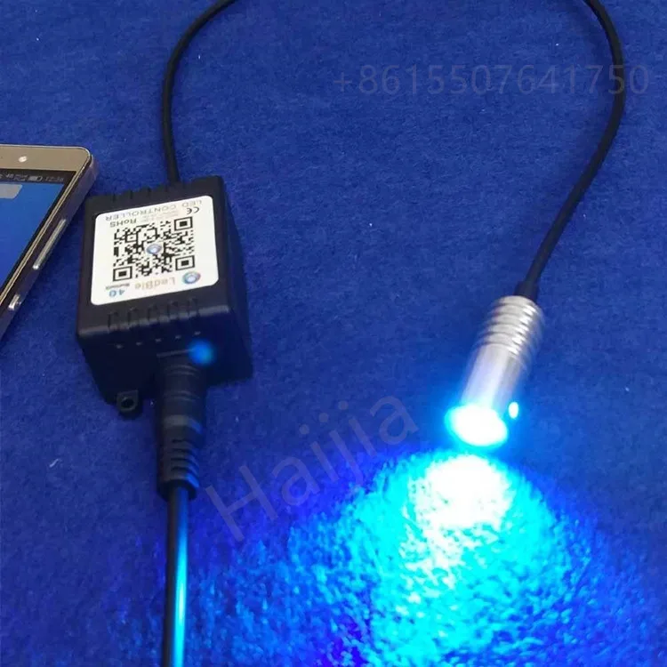 USB RGBW светодиодный мини алюминиевый корпус синхронное изменение цвета 1 буксир 4 /1 5 / 6 волоконный источник