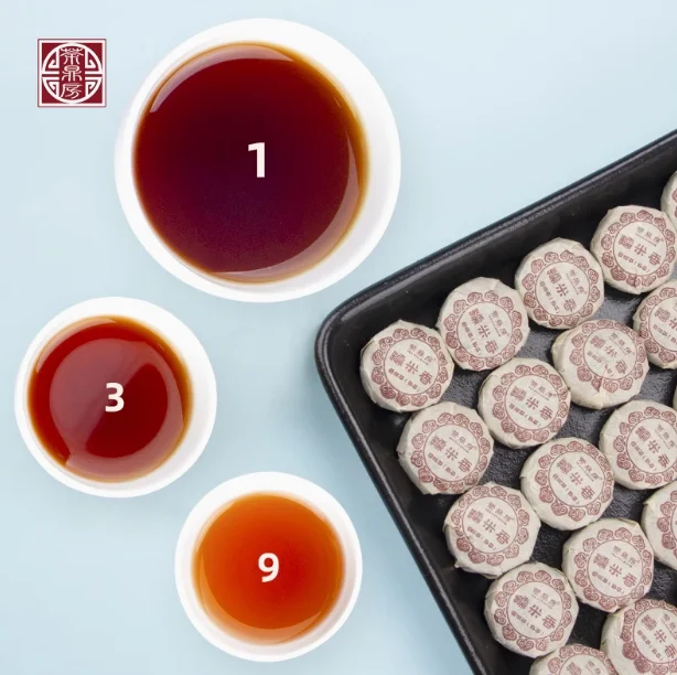 NEWELL Nuomi Xiang Official Flagship Store Yunnan Puer Tea Ripe Tea Ancient Tree Cotton Paper Nuoxiang Xiaotuo Tea 500g