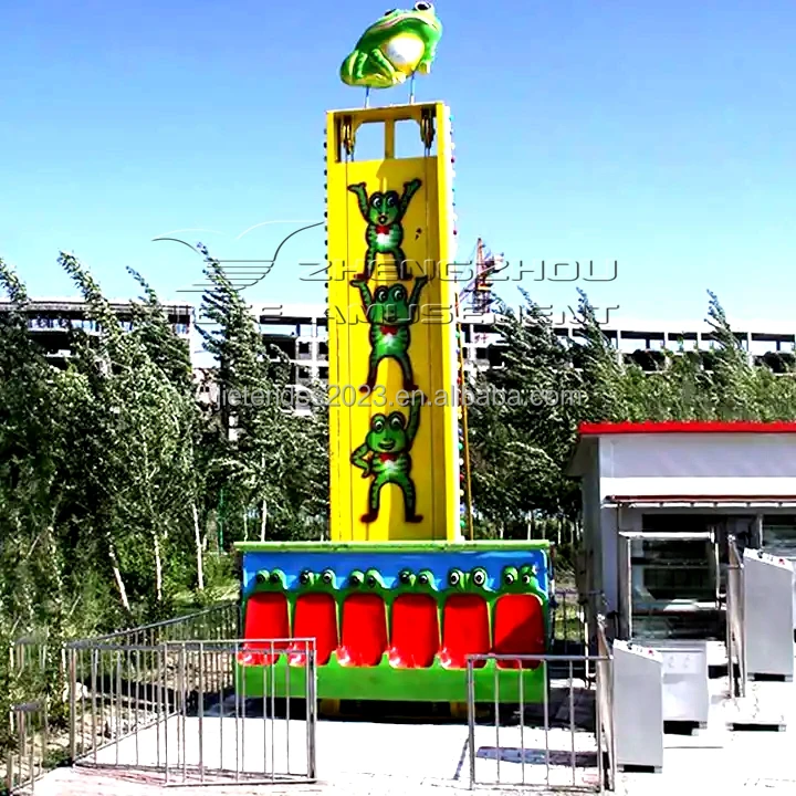 Fun Jumping Amusement Frog Hopper Mini Free Fall Ride For Sale