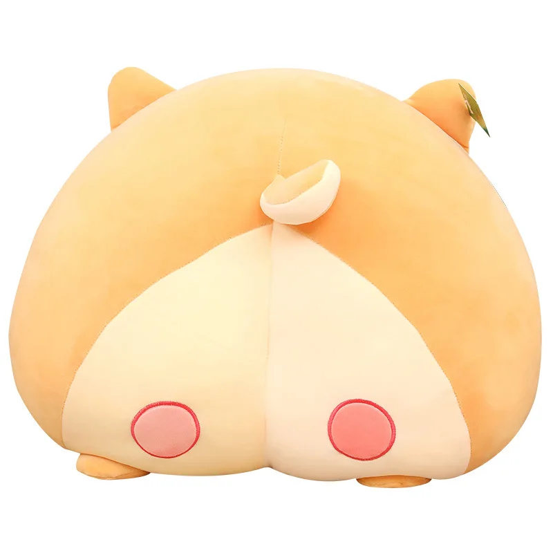 Love corgi sexy pig cat simulation ass plush pillow chair fart peach thick cushion plush toy