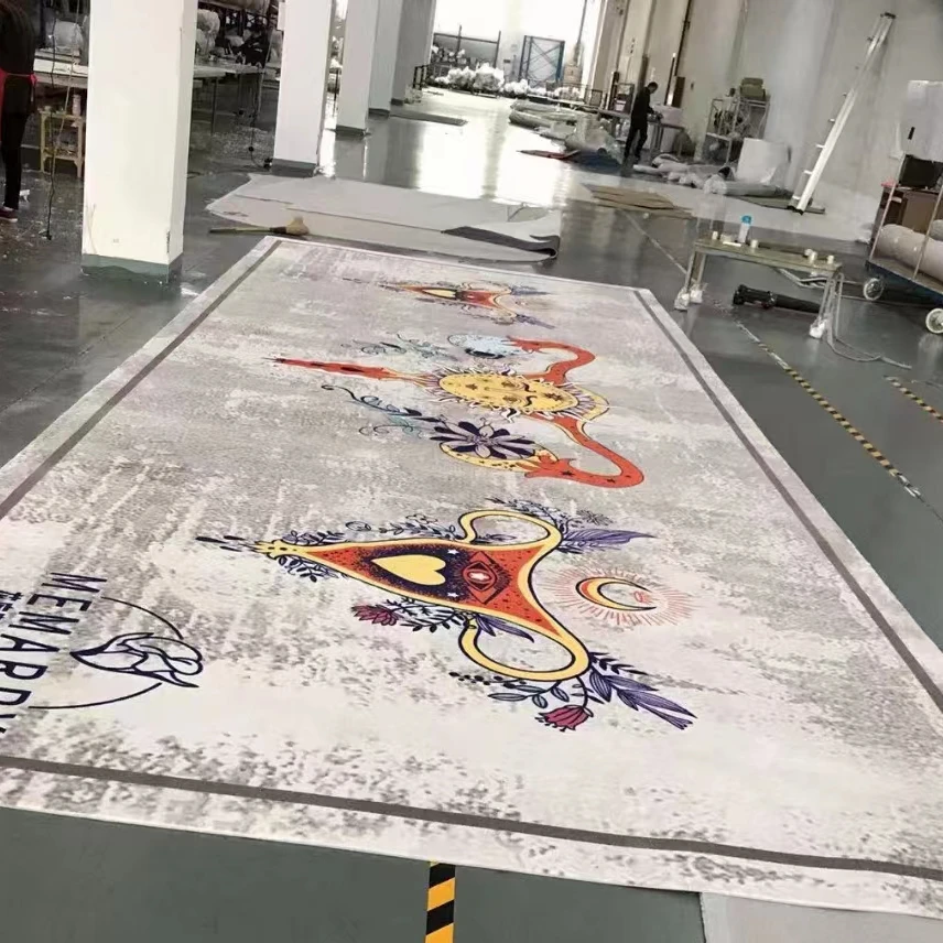 3d Printed Customize  Machine made  Factory  Carpets and Rugs  home decor items for living room