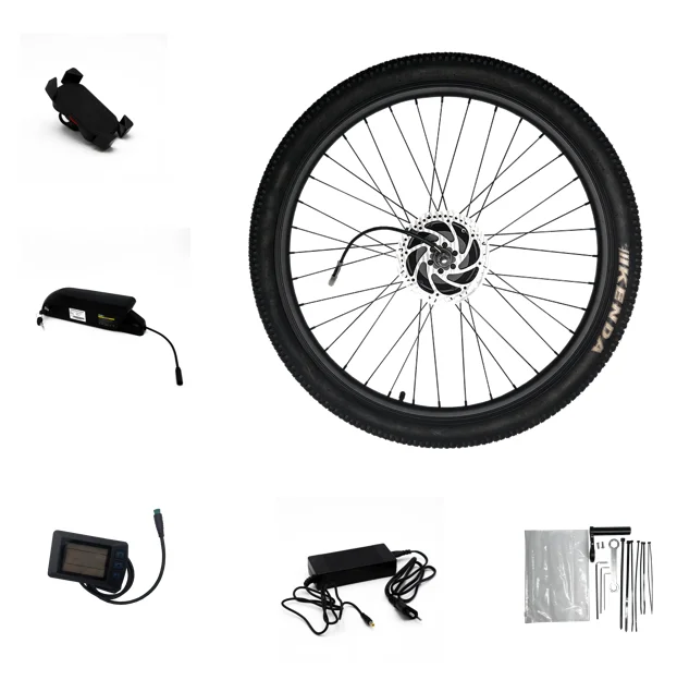 2024 Newest Wire APP LCD Torque Sensor Front Rear Wheel Hub Motor Kit Electric Ebike Bicycle conversion Kit