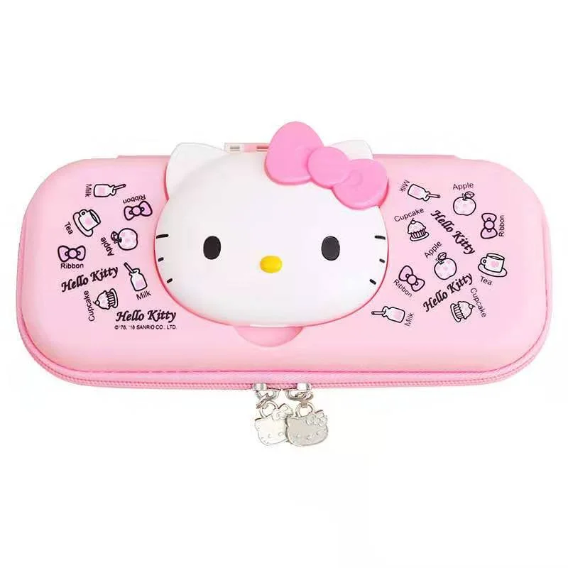 Оптовая продажа, детский пенал Hello Kitty, канцелярские принадлежности, пенал для девочек