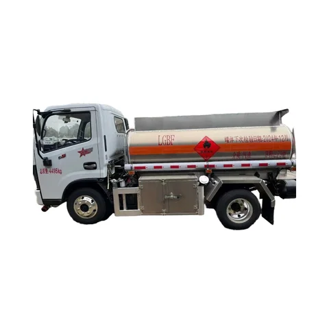 New Special Diesel Gasoline Oil Mobile Fuel Tanker Truck For Fuel Transporting