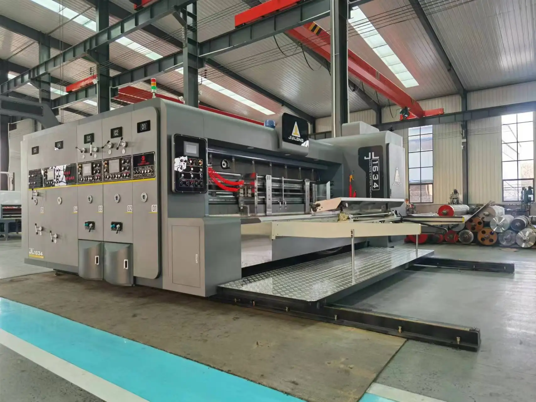 JIALONG low cost Conveyor machine matching automatic printing machine auto high speed pre feeder machine