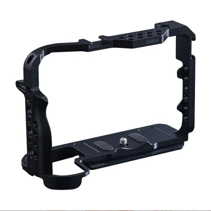 Dongguan Manufacture Professional SLR Camera Rabbit Cage Accessories Metal Vertical Shot Fill Light Photography Accessories