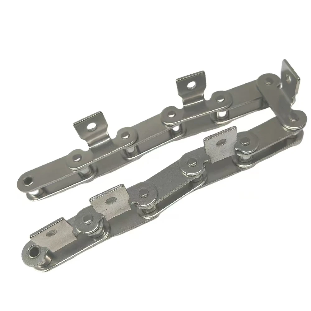 Customized Double Pitch Stainless Steel C2040 C2050 C2060 Packaging Machine Conveyor Chain