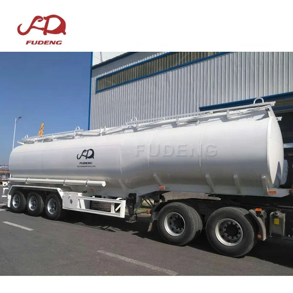Nice Price  diesel/gasoline/petroleum oil tanker trailer large customized capacity   38 45 48 50 liters  truck trailers for sale