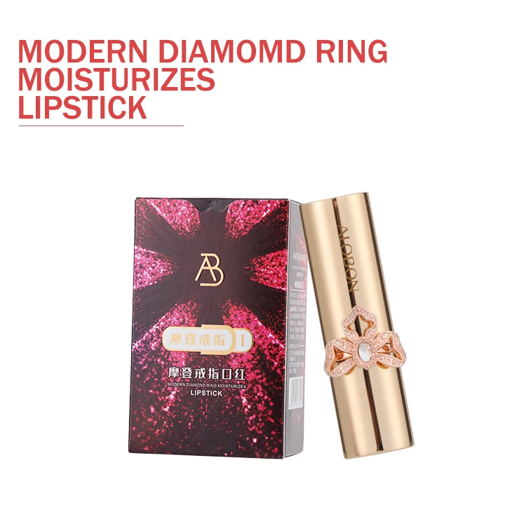 ALOBON Custom Full Color Waterproof Cosmetic Semi Velvet Matte Nude Silky Lipstick Private Label Makeup