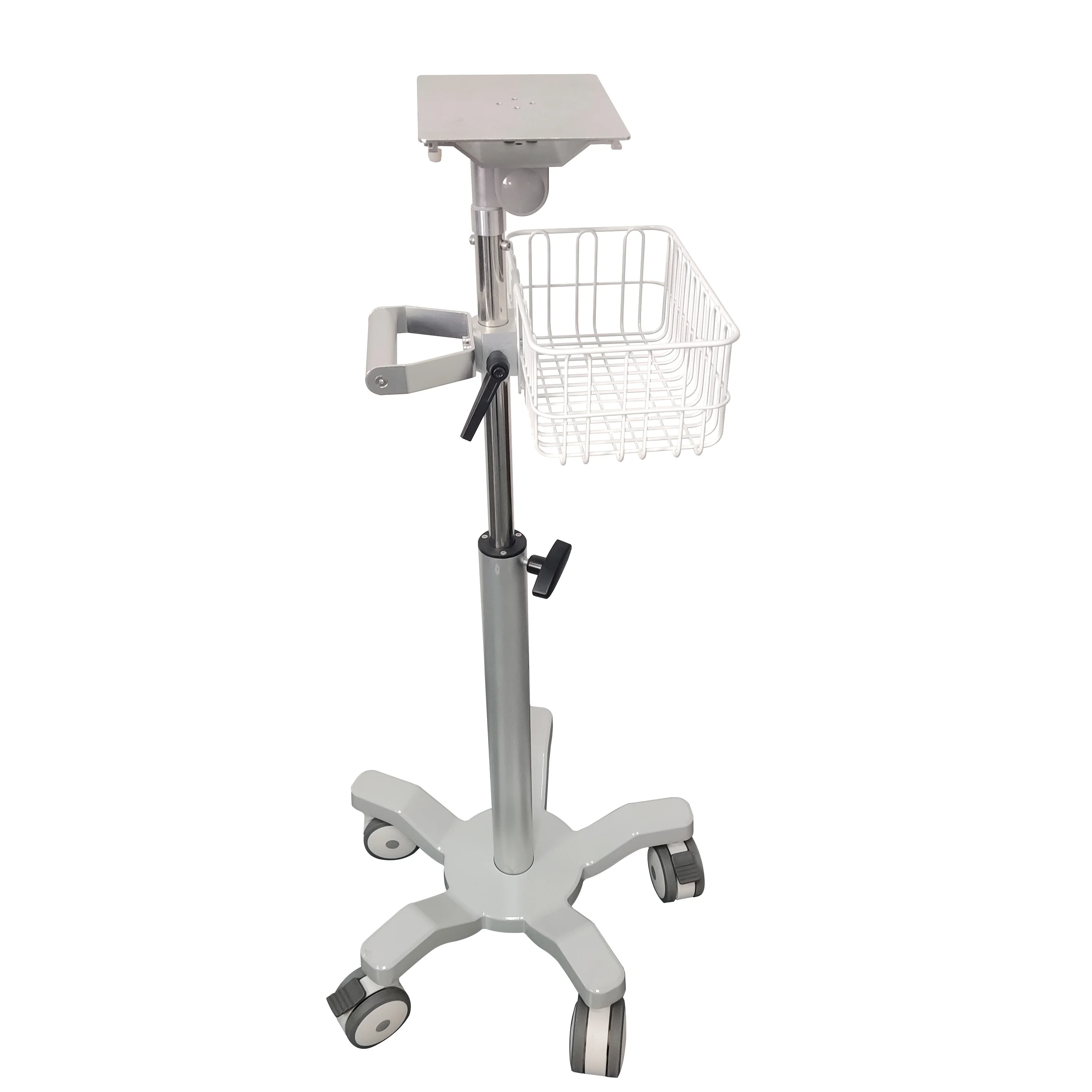 IN-PT Monitor Stand Height Adjustable Medical Instrument Patient Monitor Trolley For Hospital