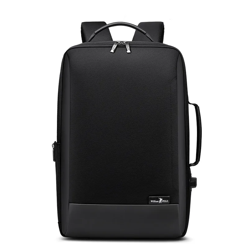 2020 Korean Trendy Fashion Microfiber Waterproof Charge Port Backpack with USB Men Laptop Anti-Thef Backpacks for Man