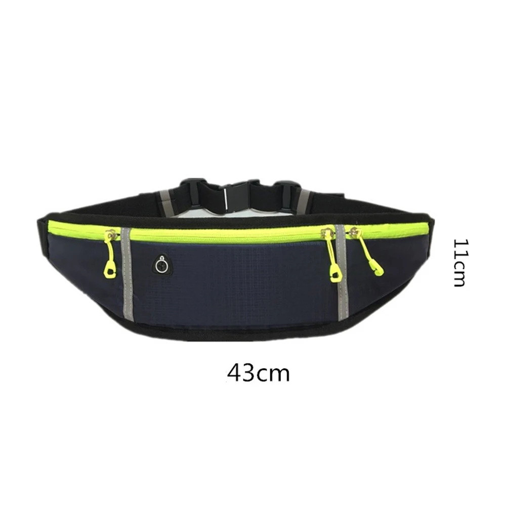 Light Weight Stylish Fanny Pack Running Belt Bag Unisex Outdoor Sports Waist Bag Water Proof OEM Zipper Arm Sport Bag National