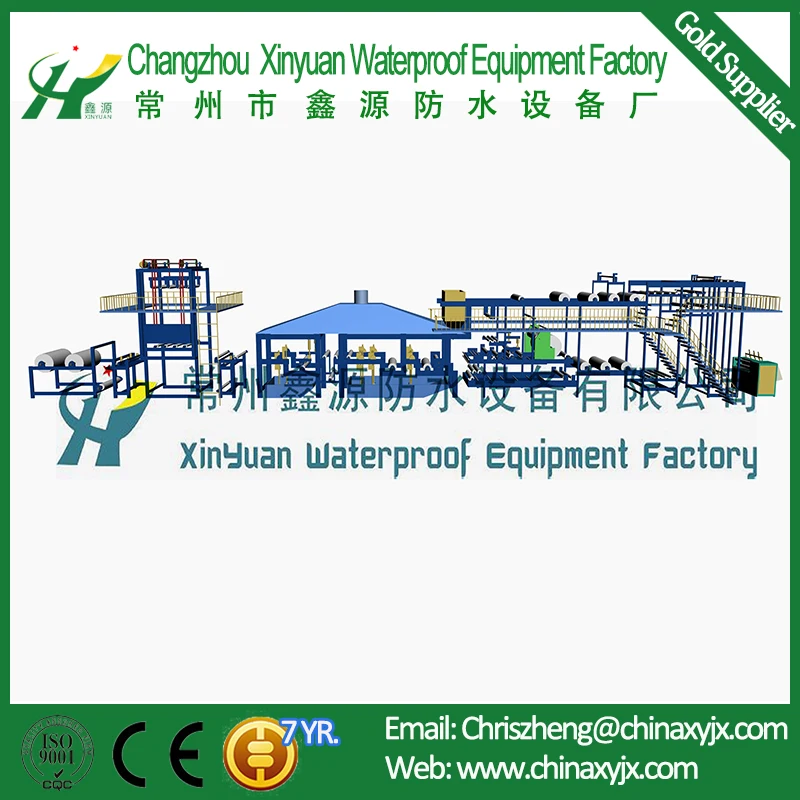 Self adhesive Waterproof Membrane Machinery Production Line