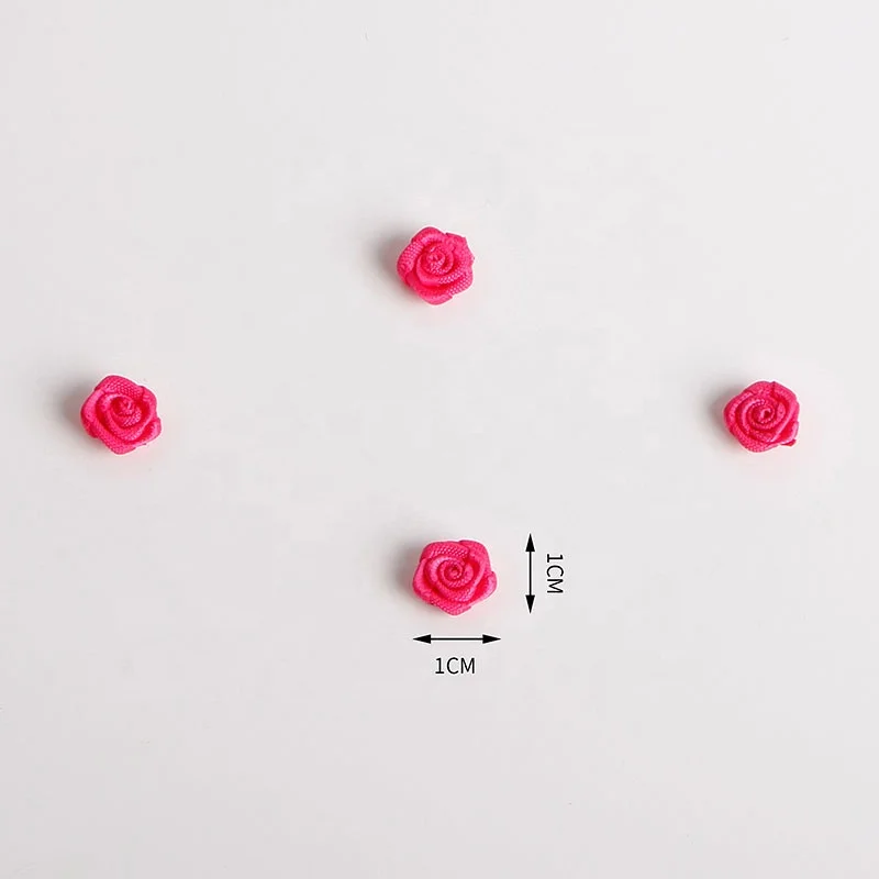 10mm mini satin ribbon bow ribbon flower underwear ribbon bow garment decoration