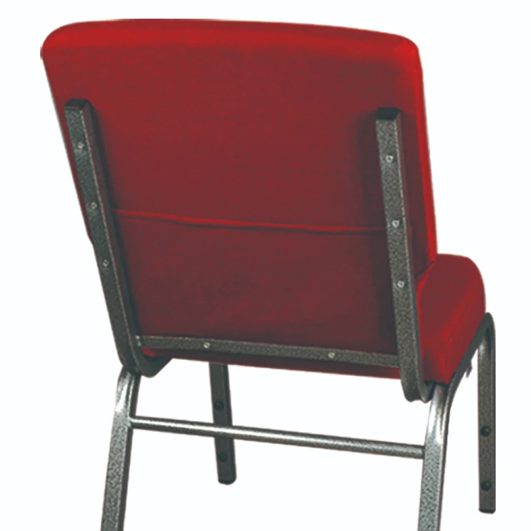 High Quality Wholesale Red Color Church Chairs with Storage Price Chairs for Church Sanctuary